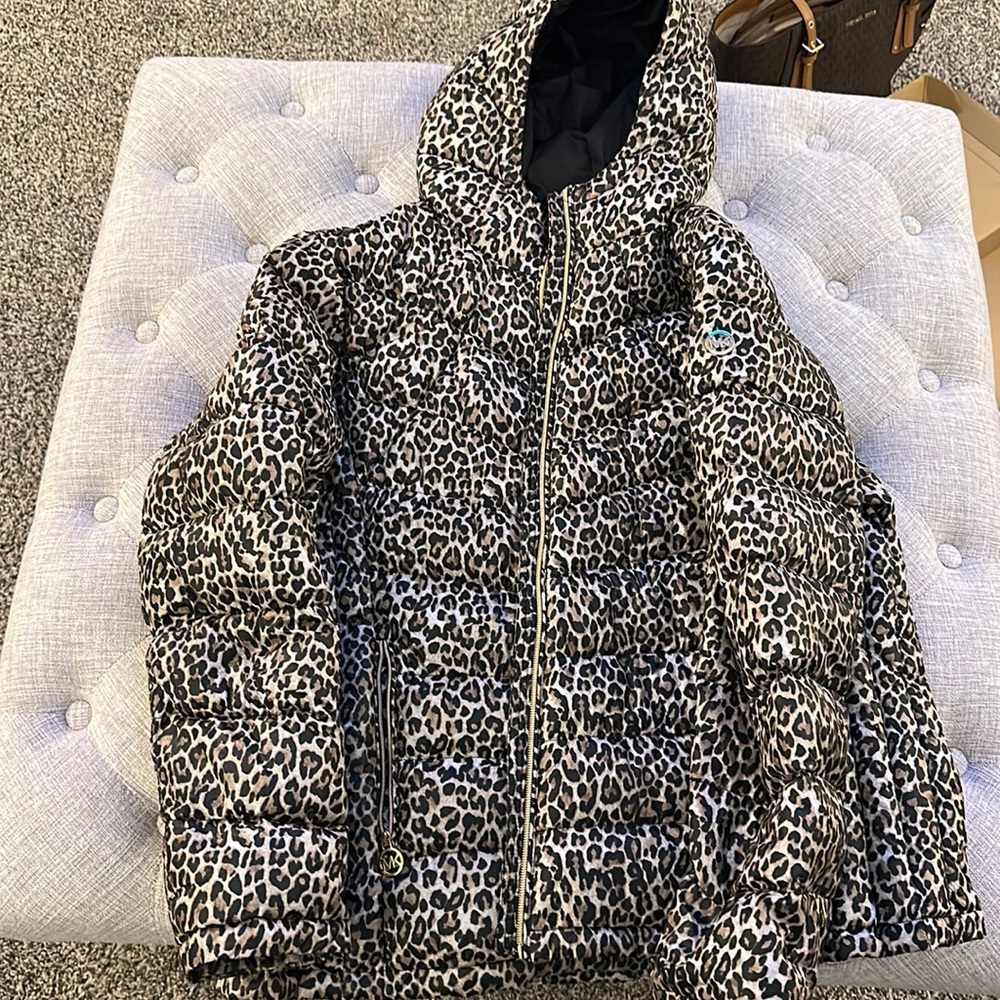 Michael Kors packable down fill jacket